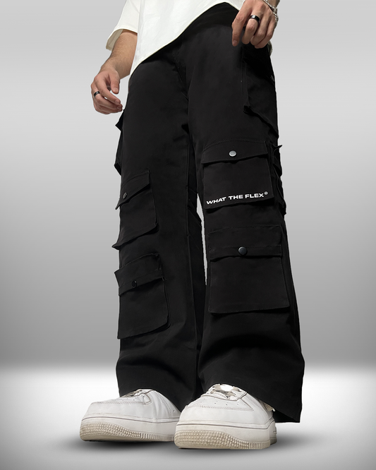 BLACK POCKET Cargo Pants - Exclusive