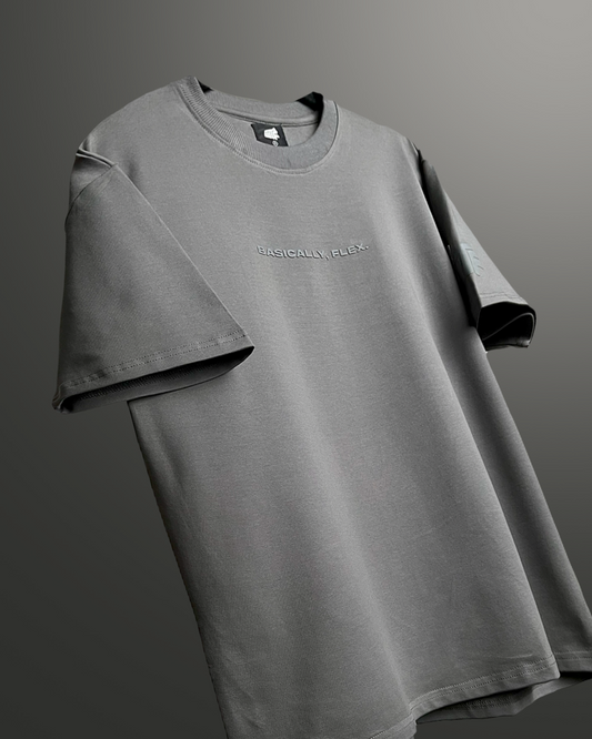 BASIC GREY Heavyweight T-shirt