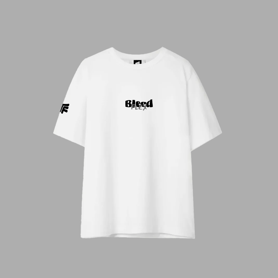 BLEED FLEX White Heavyweight T-shirt