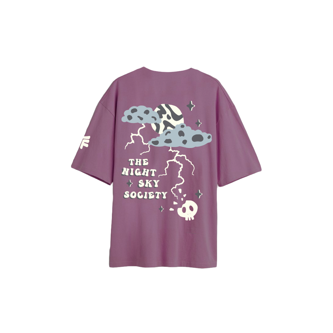 NIGHT SKY SOCIETY Oversized T-shirt