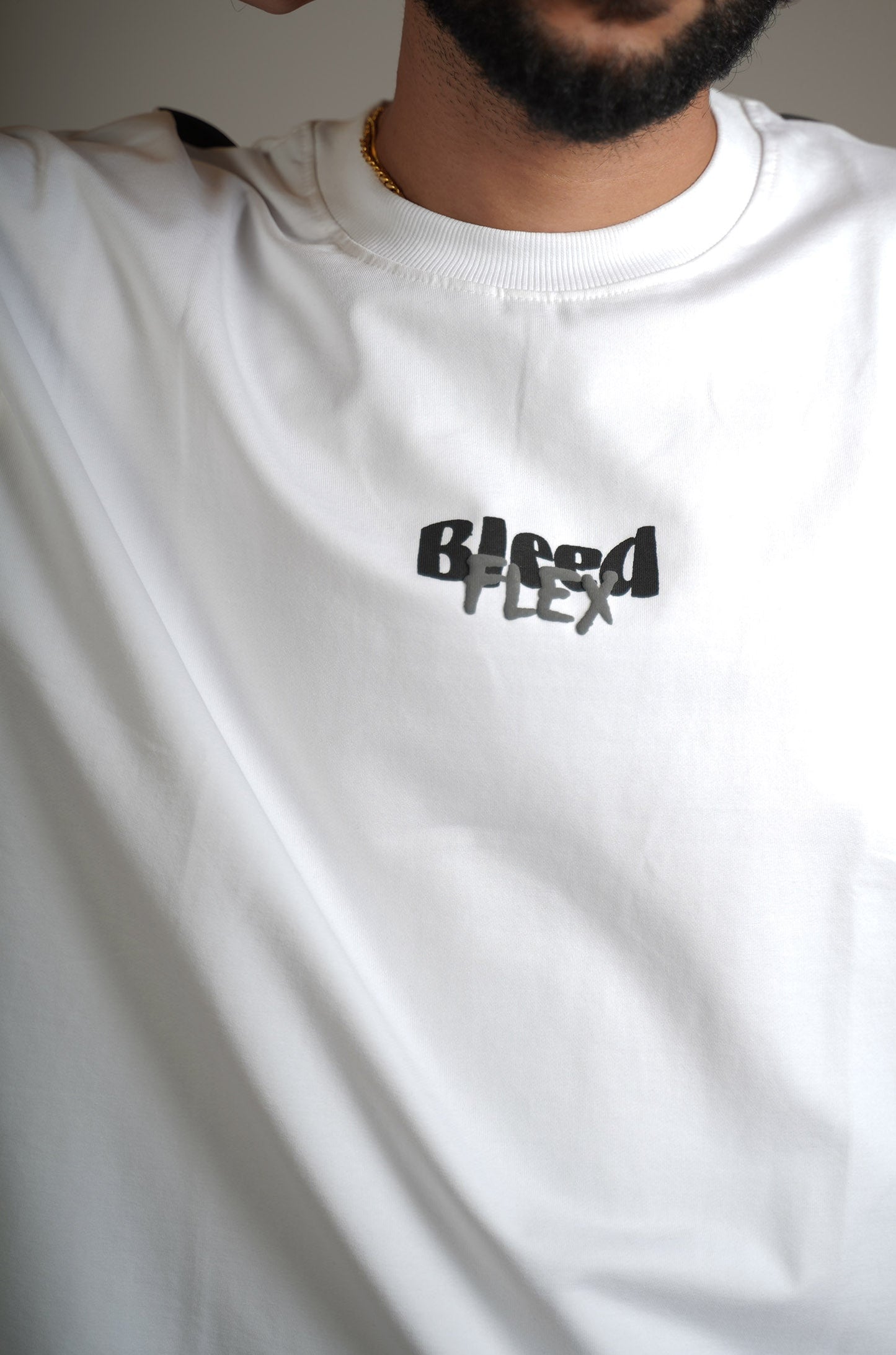 BLEED FLEX White Heavyweight T-shirt