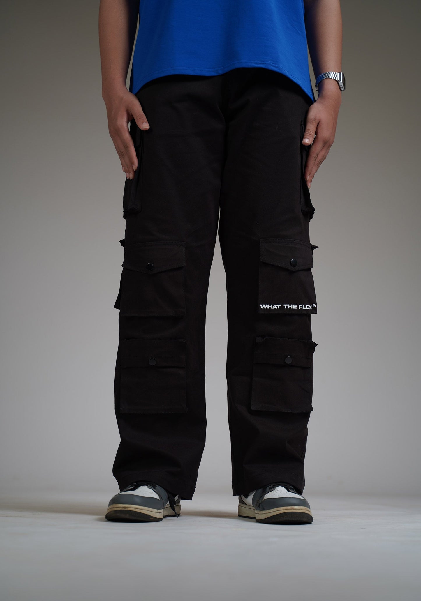 BLACK POCKET Cargo Pants - Exclusive