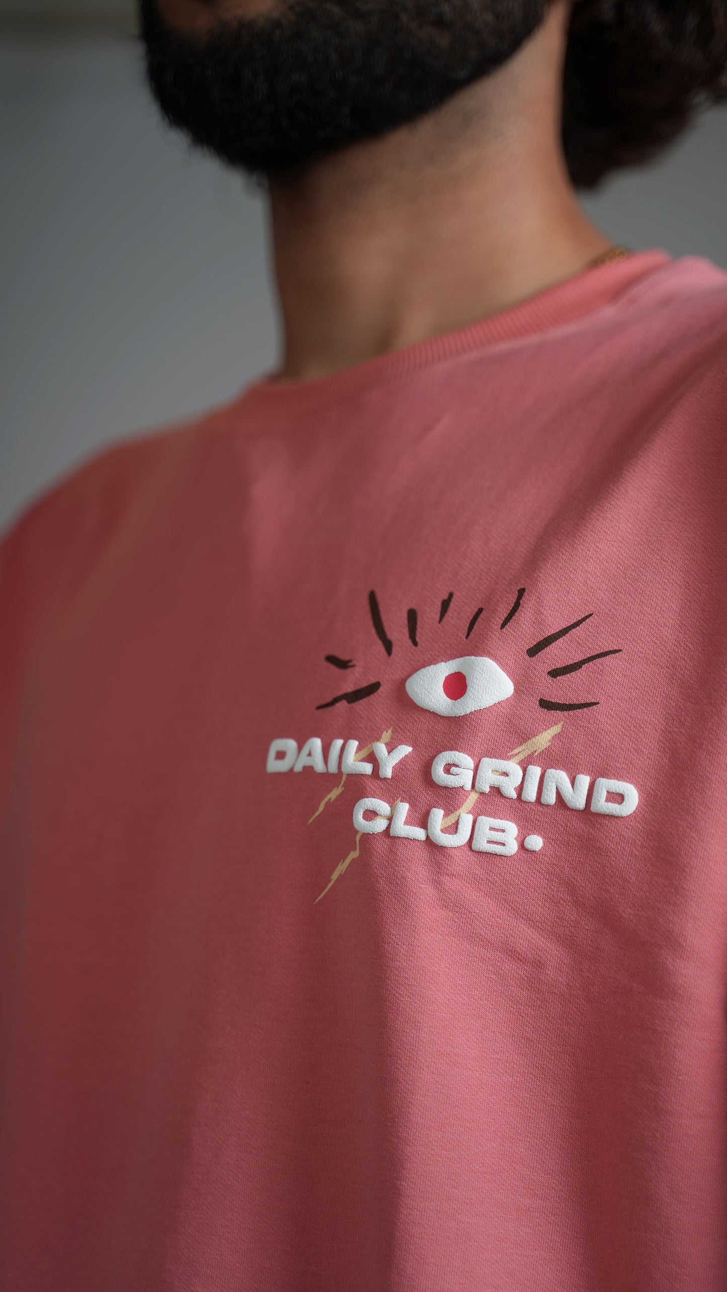 DAILY GRIND CLUB Heavyweight T-shirt