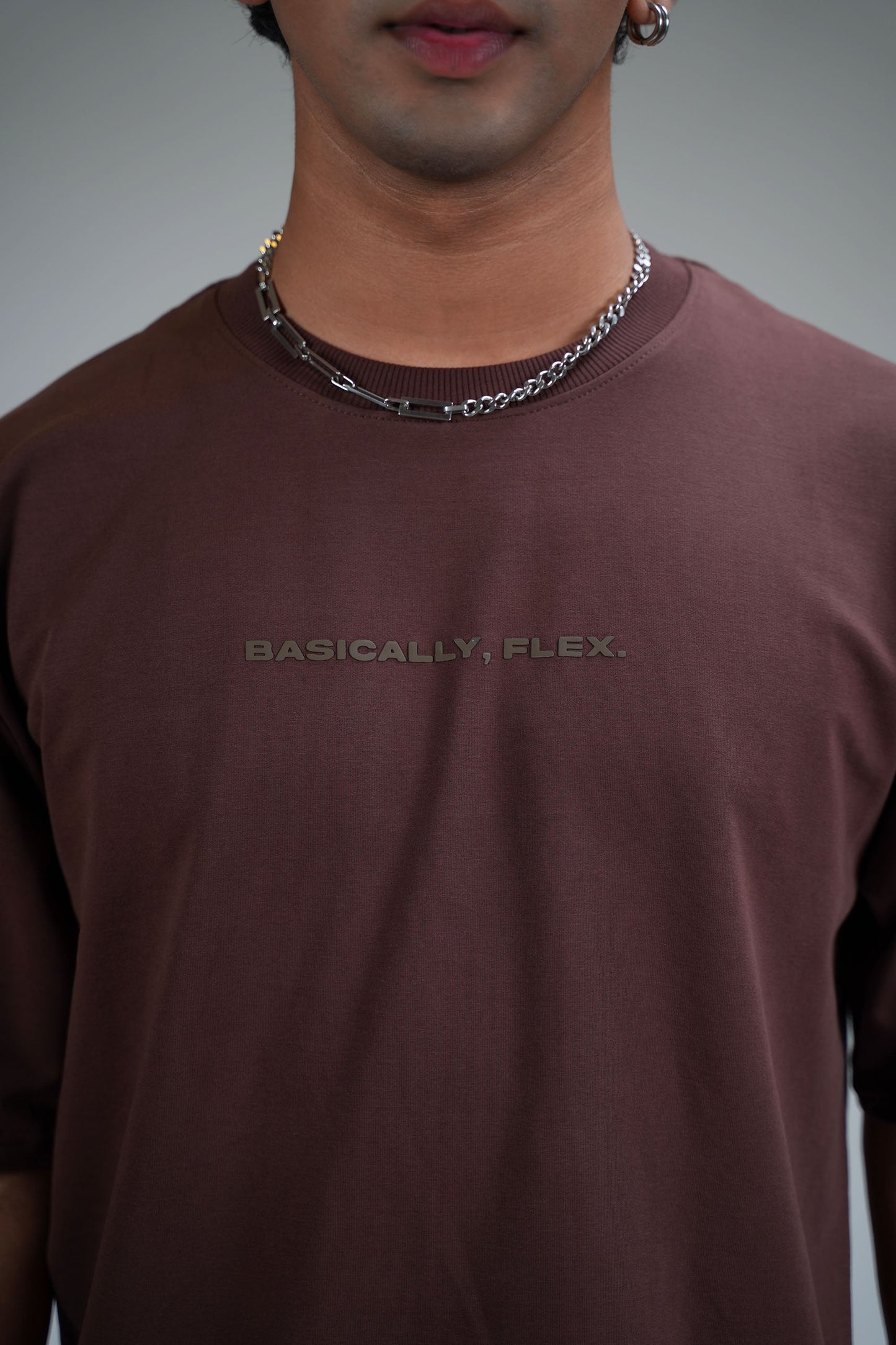 BASIC BROWN Heavyweight T-shirt