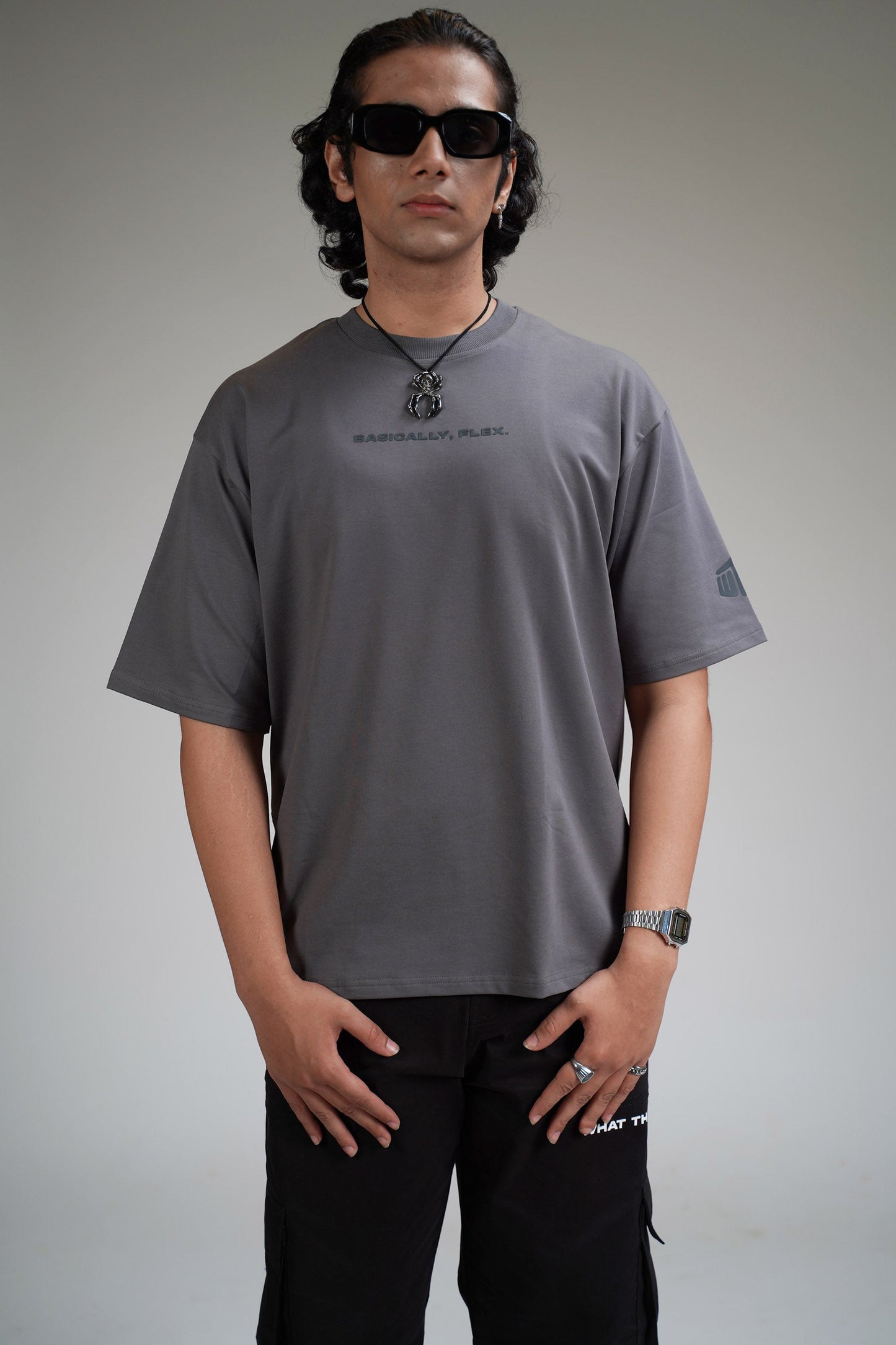 BASIC GREY Heavyweight T-shirt