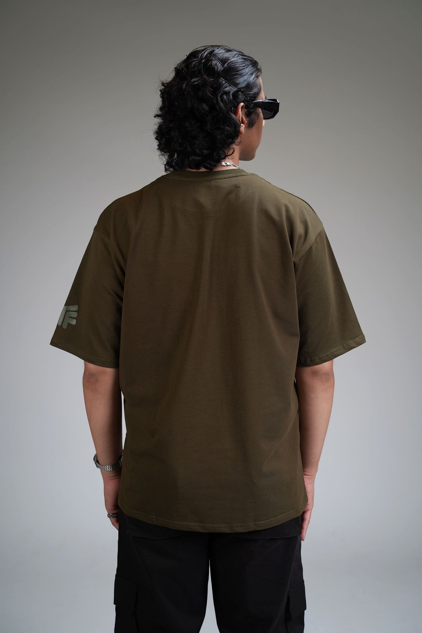 BASIC OLIVE Heavyweight T-shirt