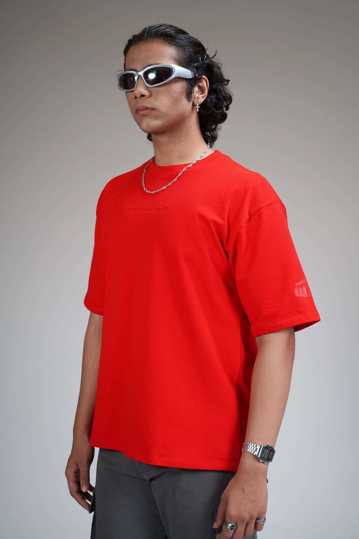 BASIC RED Heavyweight T-shirt