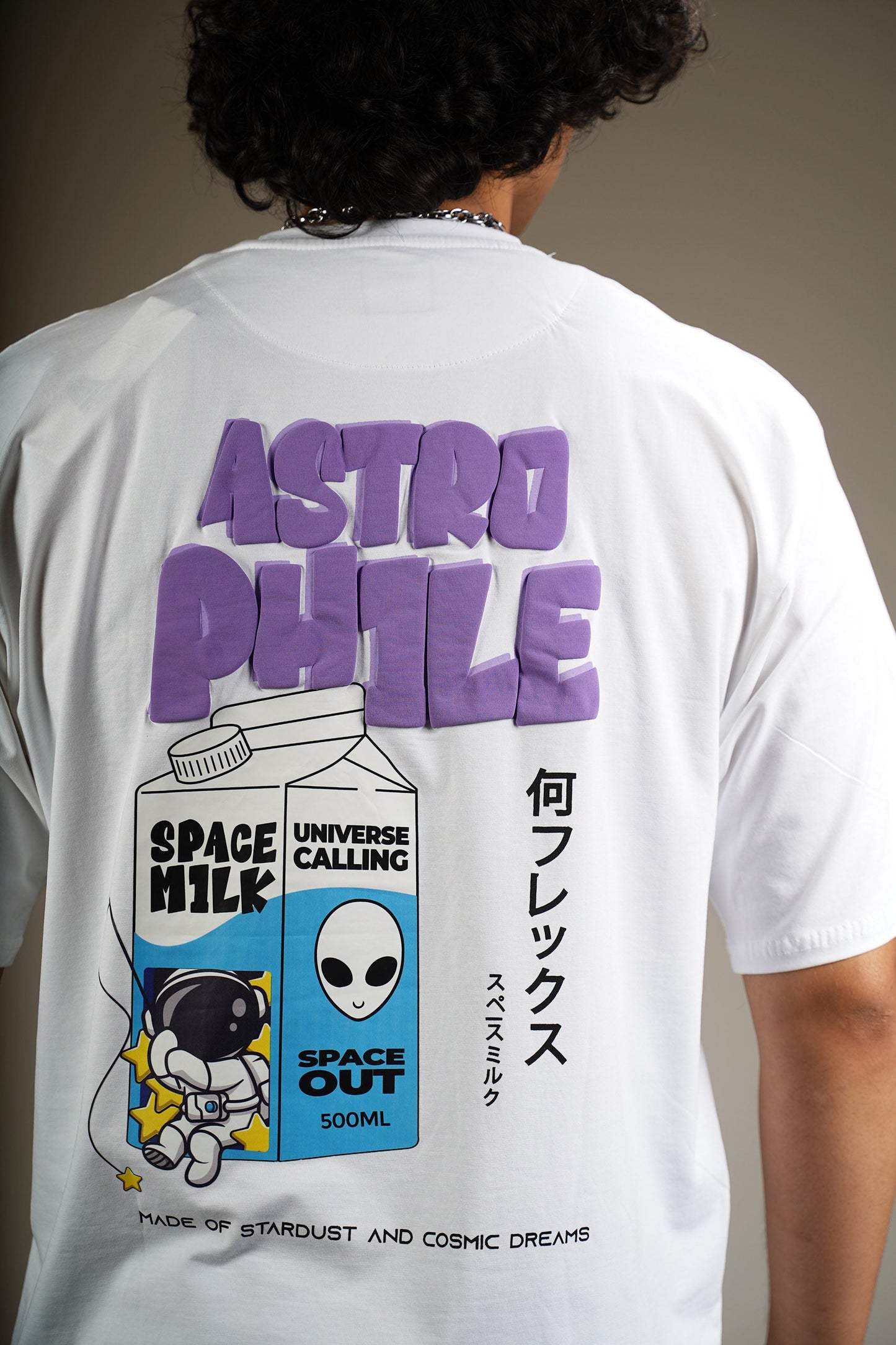 SPACE MILK Oversized T-Shirt