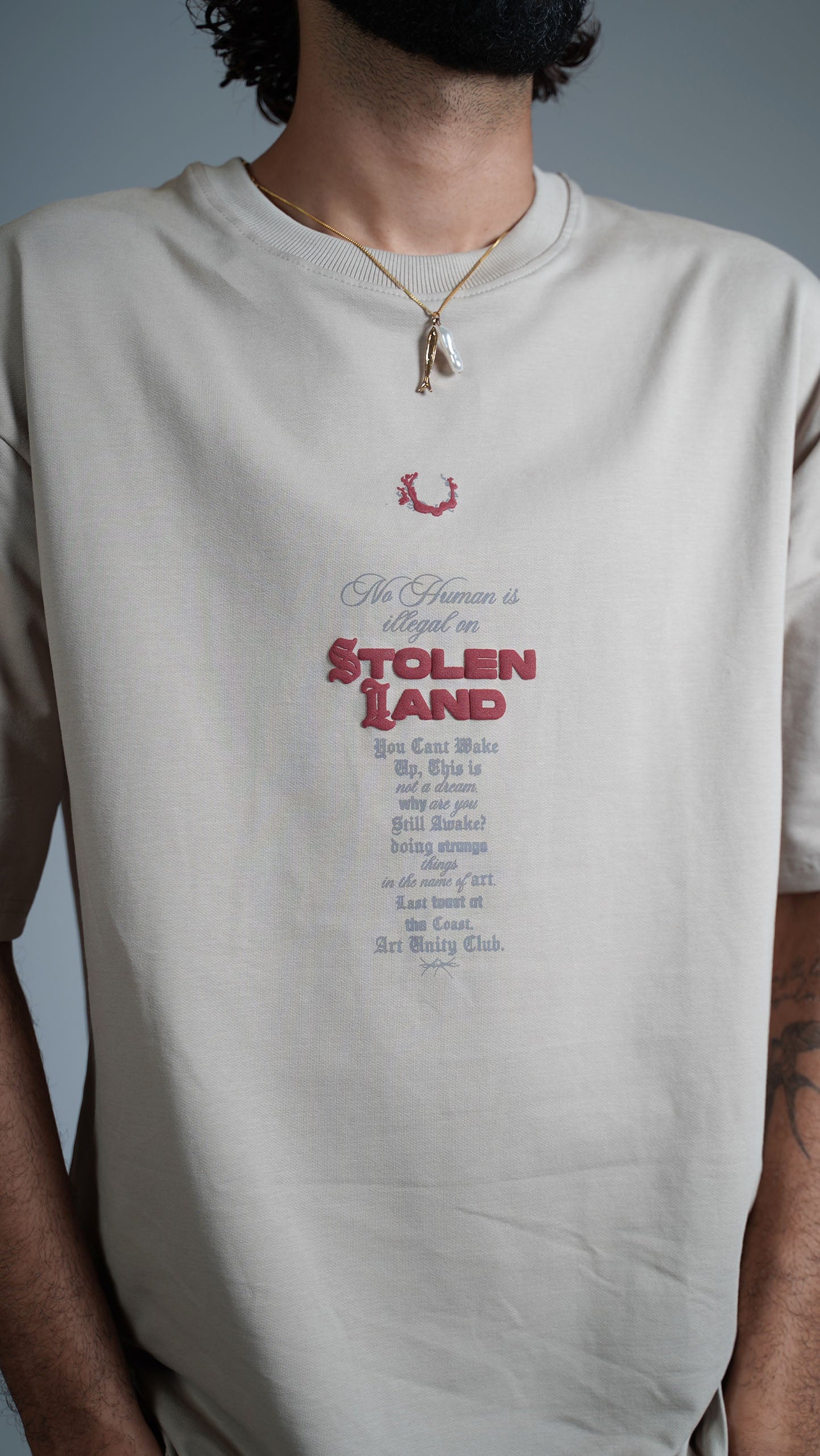 STOLEN LAND Heavyweight T-shirt