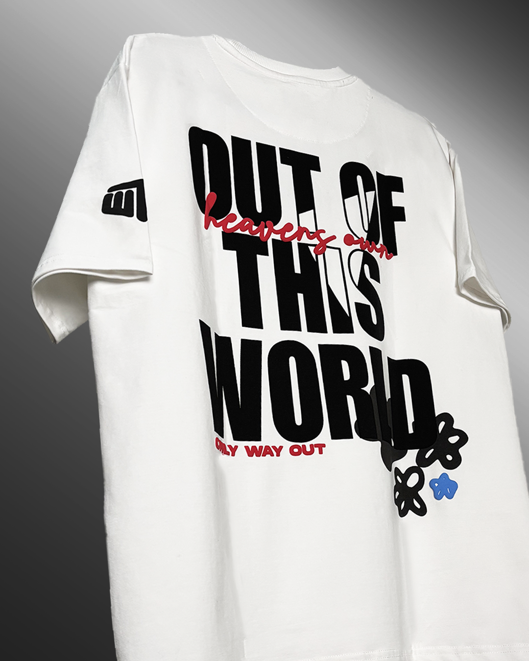 UNFOLLOW THE WORLD Heavyweight T-shirt