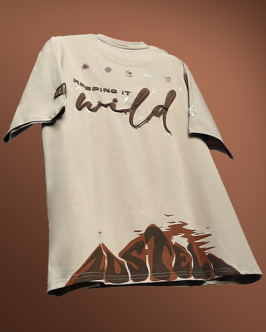 ZOSTEL KEEPING IT WILD Oversized T-shirt