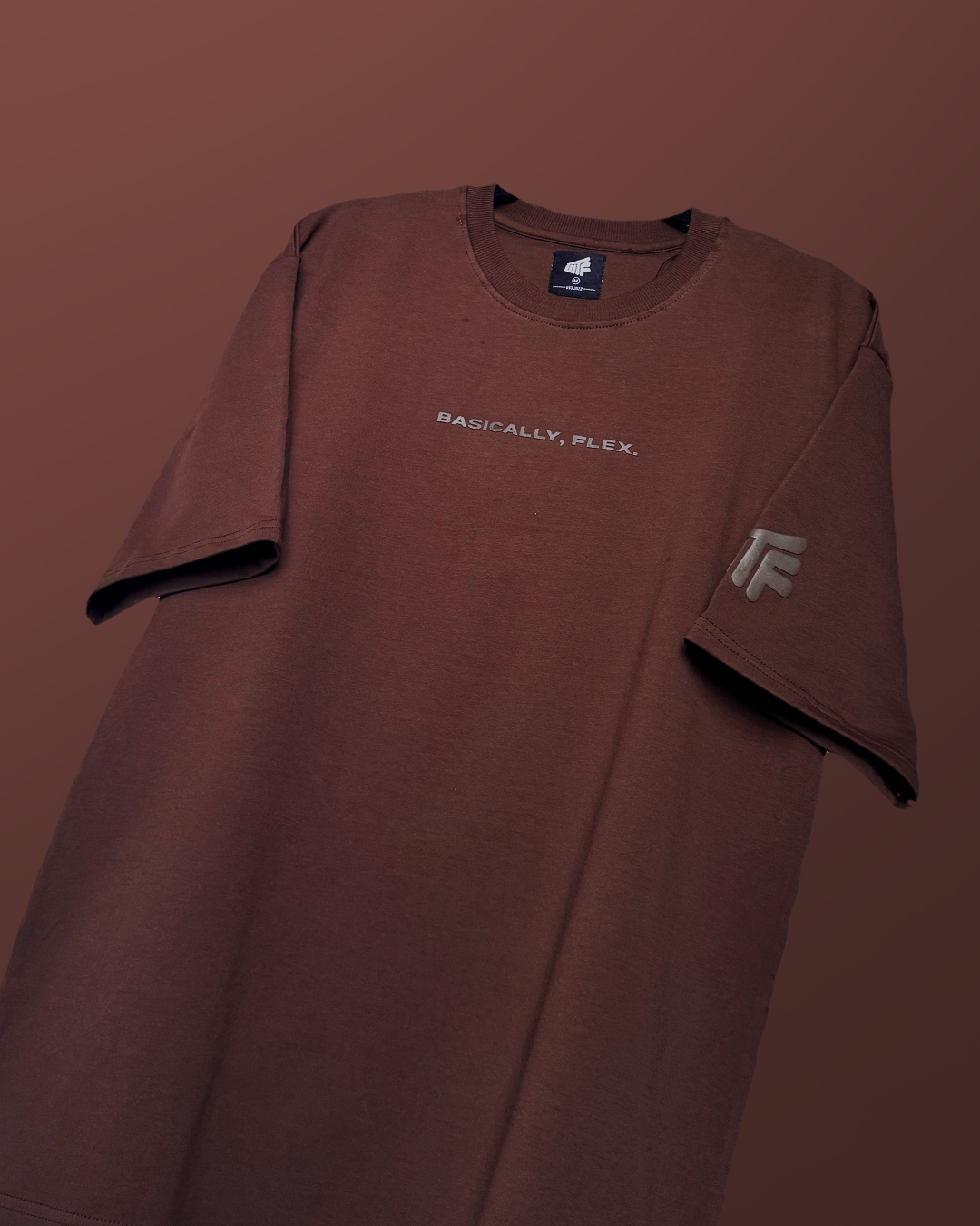 BASIC BROWN Heavyweight T-shirt